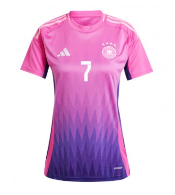 Tyskland Kai Havertz #7 Udebanetrøje Dame EM 2024 Kortærmet
